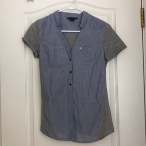 Button down casual top